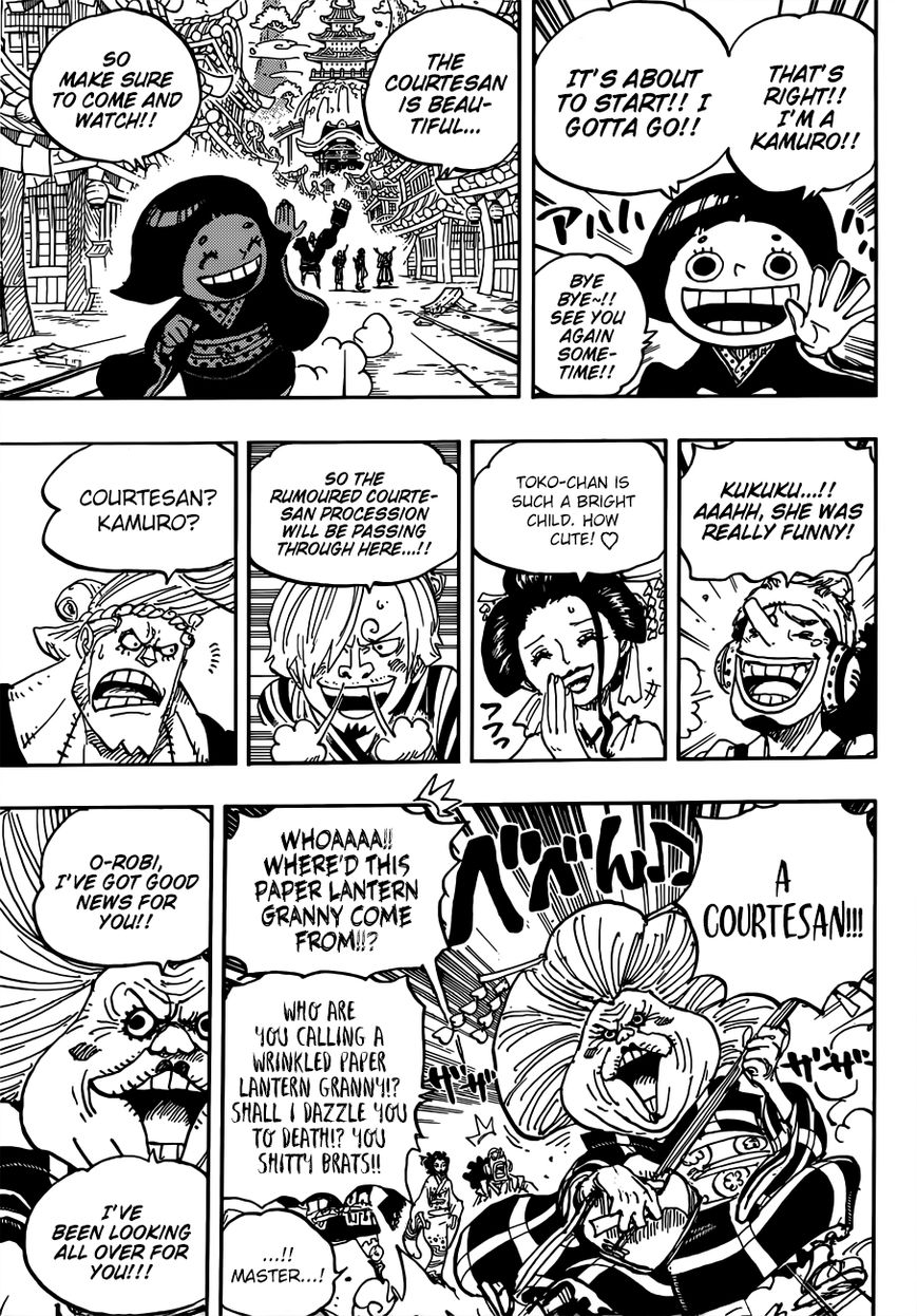 One Piece Chapter 927.1 11